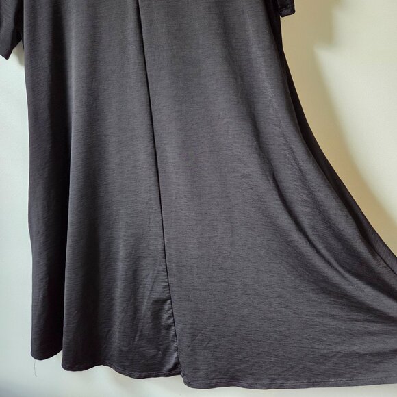 EUC HEIMISH USA BLACK SLINKY T SHIRT MINIMALIST DRESS SZ M - Picture 8 of 13